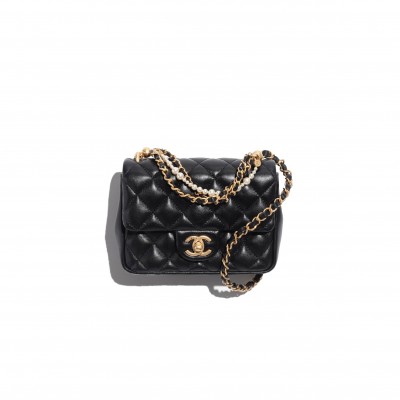 CHANEL MASTER MINI FLAP BAG AS4385 (17*12*5cm)